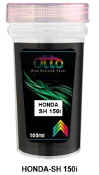 màu xe HONDA NH-A84P đen SH 150i