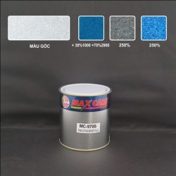 Acrylic Basecoat Maxcare. HS Bright Fine Aluminium MC-9700