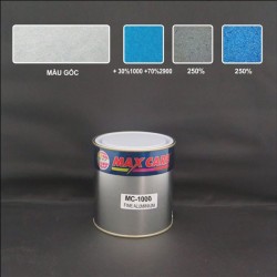 Acrylic Basecoat Maxcare. Fine Aluminium MC-1000