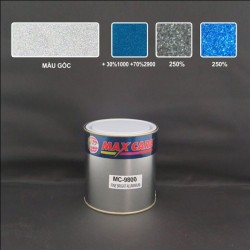 Acrylic Basecoat Maxcare. HS Bright Coarse Aluminium MC-9800