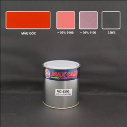 Acrylic Basecoat Maxcare. Red Orange MC-5300