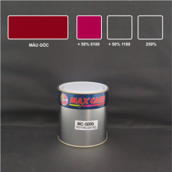 Acrylic Basecoat Maxcare. Brilliant Red MC-5000