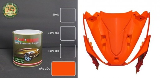 Màu Neon cam rực MX-7888