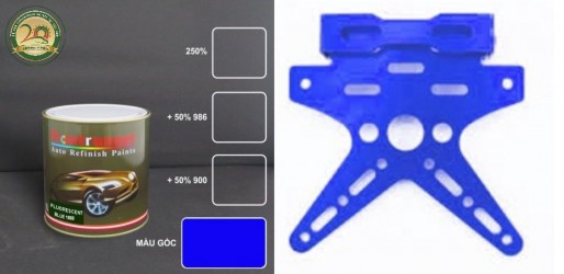 Màu Neon xanh dương MX-1888