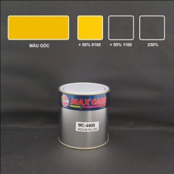 Acrylic Basecoat Maxcare. Medium Yellow MC-4400