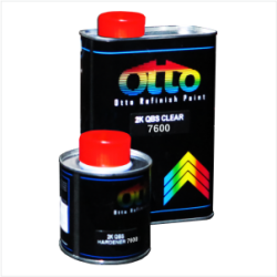 2K OTTO QBS CLEAR 7600C (1L) + 2K OTTO QBS HARDENER 7600H (250ML)