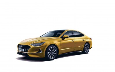 Sơn xe ô tô-Màu Vàng xe Hyundai SONATA-W2B
