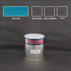 MÀU CANDY TỰ BÓNG XANH DƯƠNG LÁ MC-PUCGB (H03)