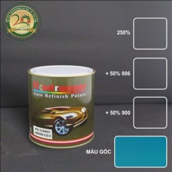 MÀU CANDY TỰ BÓNG XANH DƯƠNG LÁ MX-PUCGB(H3)