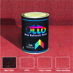 MÀU PHA LÊ ĐỎ OTTO-H28