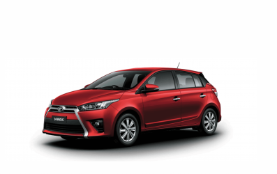 Sơn xe ô tô-Màu Đỏ Cam xe Toyota Yaris 2015-3S1
