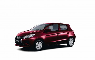 Sơn xe ô tô-Màu Đỏ Rượu Vang xe Mitsubishi Mirage-CF