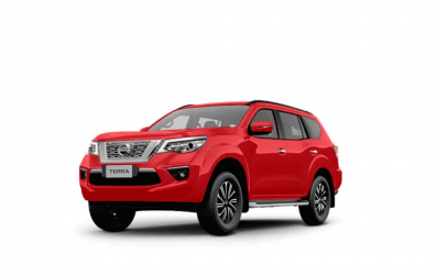 Sơn xe ô tô-Màu Đỏ Solid xe Nissan TERRA-AJ4