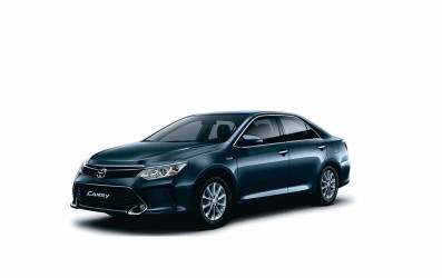 Sơn xe ô tô-Màu Xanh Ghi Ánh Kim xe Toyota Camry-8V5